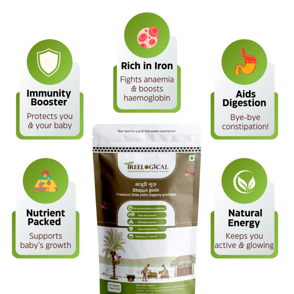 benefits of dare plam jaggery or khajur gud