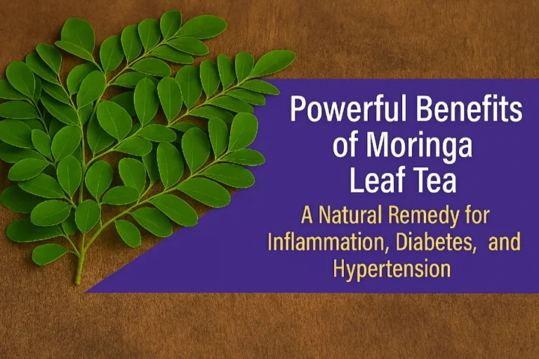 Read more about the article Powerful Benefits of Moringa Leaf Tea : A Natural Remedy for Inflammation, Diabetes, and Hypertension