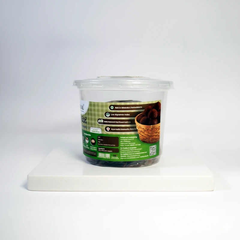 Natural black date palm jaggery block